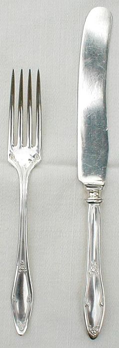 DeSancy aka Roseland 1915 Silverplated Flatware