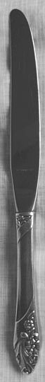 Evening Star Silverplated Modern Hollow Handle Dinner Knife Nr 3 non-serr blade