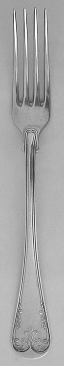 Gammal Fransk, Franska Liljan Table/Dinner Fork Nr 1