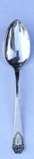 Heraldic Demitass Spoon M W