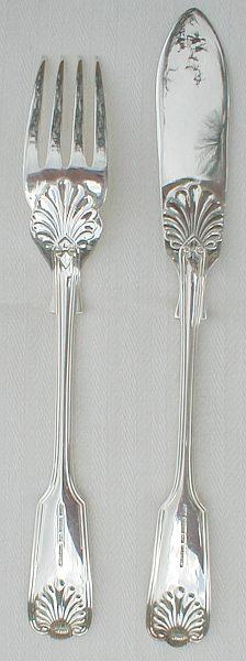 John Biggin Ltd. Sheffield English Silverplated Flatware Reverse