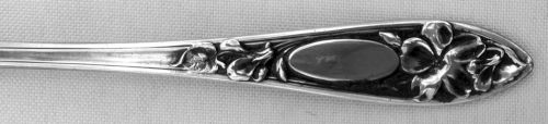 La Viola Sterling Flatware Pattern Detail