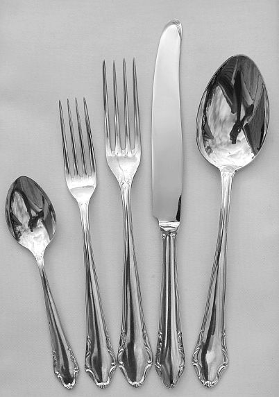 Leck Leckoe  Swedish Silverplated Flatware