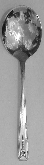 Milady Silverplated Cream Soup Spoon