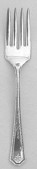 Oakland 1929 Silverplated Salad Fork