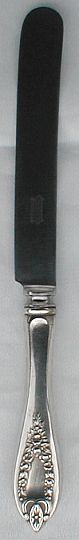 Old Colony Silverplated Old French Blunt Dinner Knife Hollow Handle with Bolster Nr 1