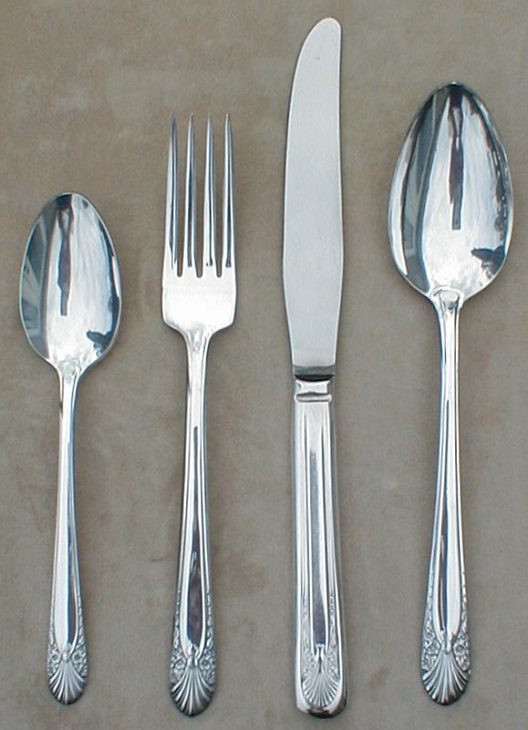 Radiance aka Carmen 1939 Silverplated Flatware