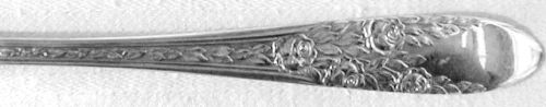 National Silver Company Rose and Leaf 1937 Silverplated Flatware