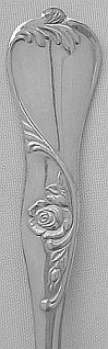 Rose and Scrolls Silverplated Flatware