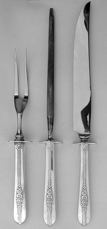 Royal Rose Carving Set