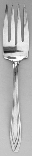 Silhouette Silverplated Cold Meat Fork