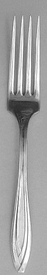 Silhouette Silverplated Luncheon Fork