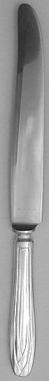 Silhouette Silverplated New French Solid Knife Nr 1