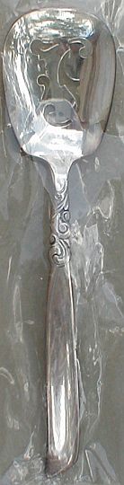 South Seas Silverplated Bonbon Spoon, Pierced
