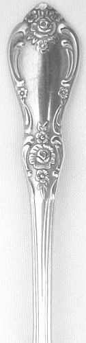 Vanessa aka Francesca Silverplated Flatware Pattern Detail