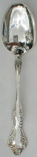 Wisteria Silverplated Oval Soup Spoon